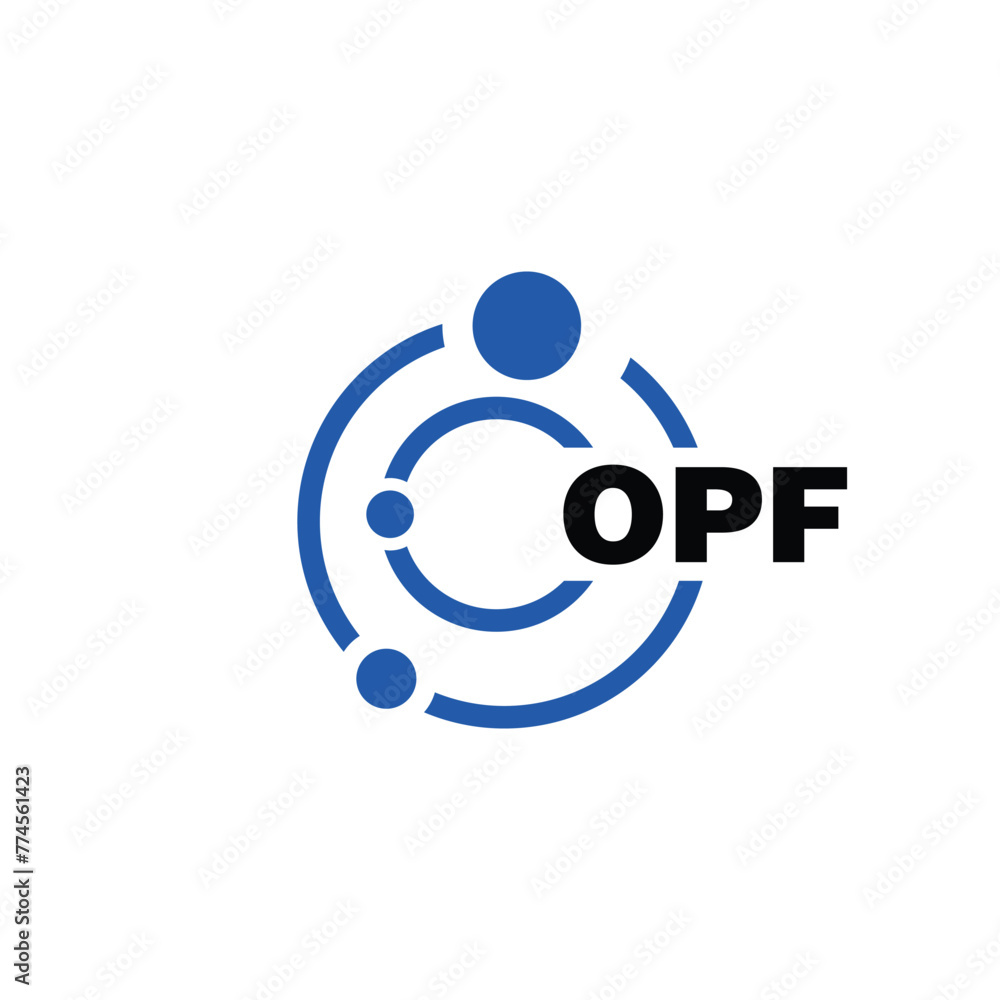 OPF letter logo design on white background. OPF logo. OPF creative initials letter Monogram logo icon concept. OPF letter design OPF letter logo design on white background. OPF logo. OPF creative initials letter Monogram logo icon concept. OPF letter design