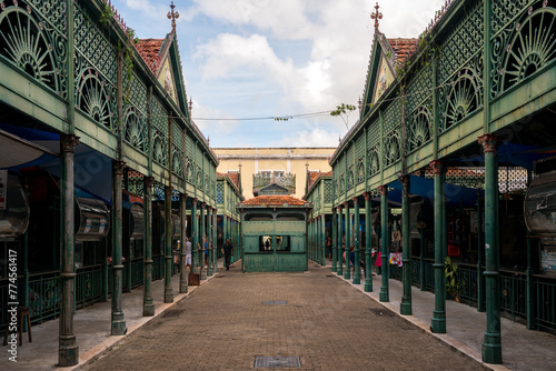 Municipal Market, Part of the Ver o Peso Complex, Used as Meat Market in Belem City in North of Brazil