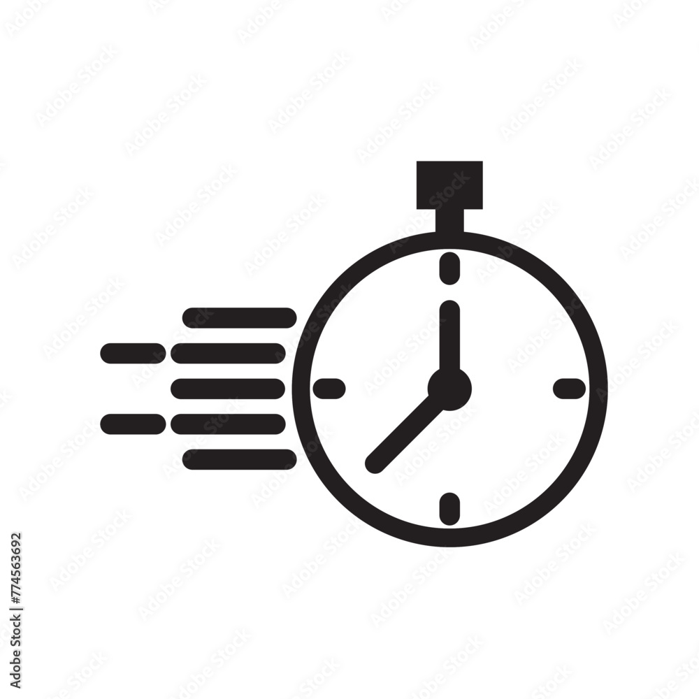 Fast Clock Icon Fast Clock Icon