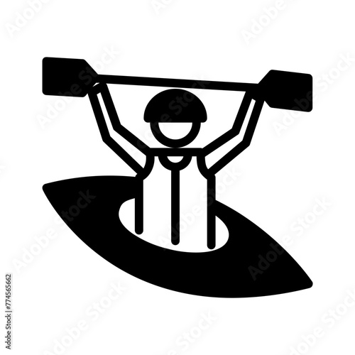 Vector solid black icon for Intrepid