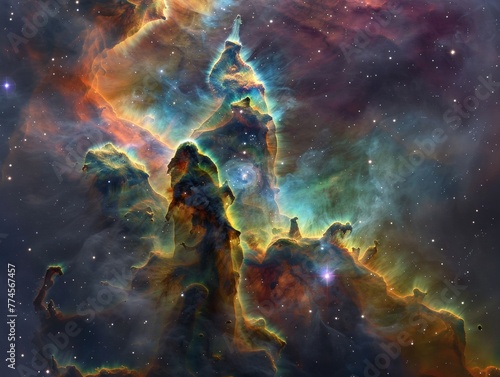 Expedition to visualize the Pillars of Creation