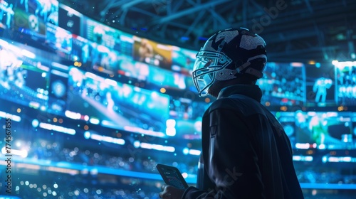 Global AI-driven sports analytics and fan engagement platforms photo
