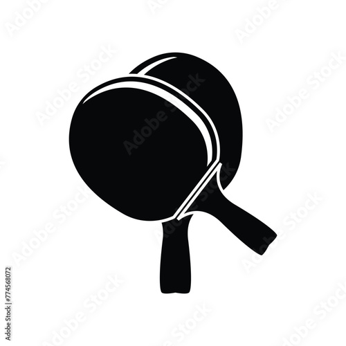 tennis bed vector icon


