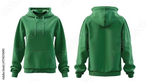 Emerald Comfort: The classic green hoodie for a touch of cozy sophistication.