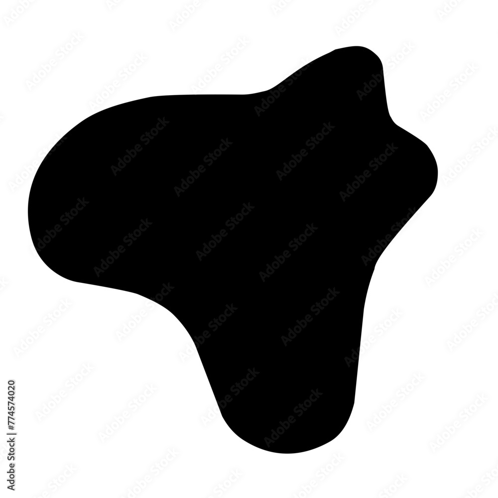 Organic black blobs irregular shape Organic black blobs irregular shape