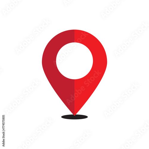 Free Download different colors of map pointer icons with soft shadows in a flat style. Vector collection of markers in different colors. Specifies location points of objects on the maps or charts. - GFXLoad