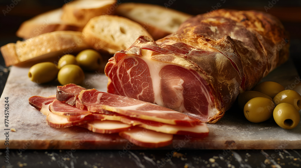 The Art of Slicing: Unveiling Jamón Ibérico's Marbled Beauty