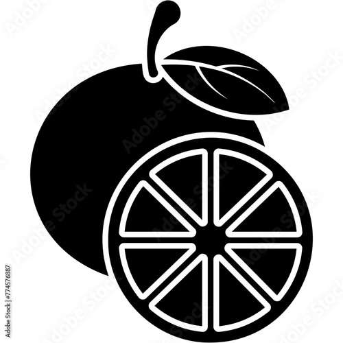 Mandarin Orange Icon