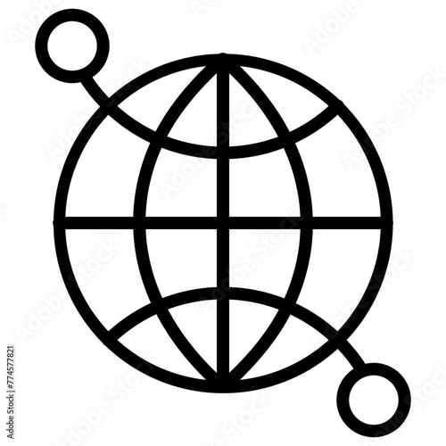 Semantic SEO Vector Line Icon Design