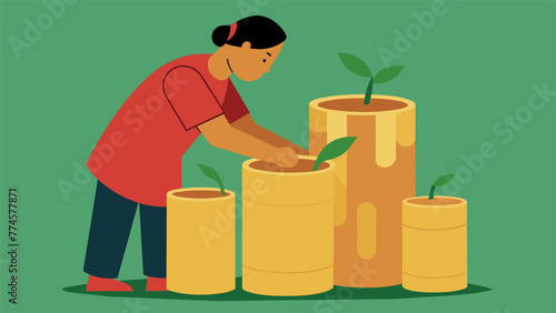 In this closeup a team member arranges bamboo fiber containers a durable and sustainable alternative to traditional plastic packaging.