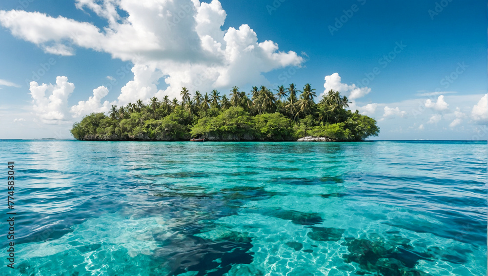 Fototapeta premium South Pacific Tropical Islands 