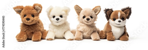  Cute puppies, little furballs. Generative AI Technology 