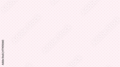seamless cutey pastel pink small polka dot style pattern on light Pearl color background