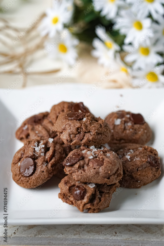 Popular cookies in Malaysia during celebration of Eid Mubarak (Hari Raya) on white background. Popular cookies in Malaysia during celebration of Eid Mubarak (Hari Raya) on white background.