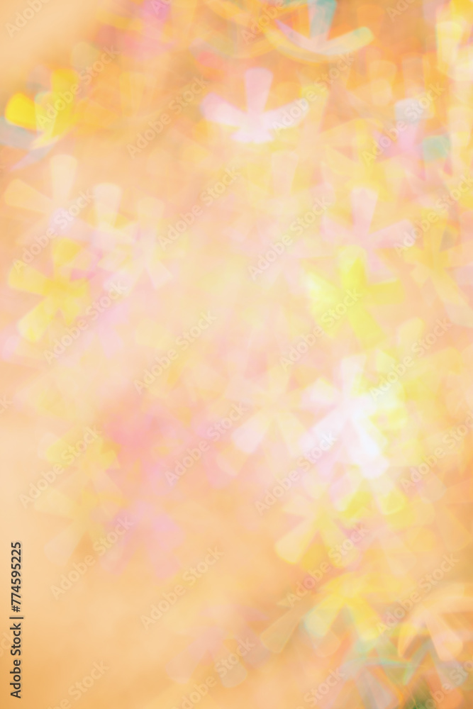 Peach trend color figured Bokeh Lights as Soft Pastel Background, Abstract bokeh background, natural flare from lights, blurred texture as holiday backdrop, celebration image with optical effect Peach trend color figured Bokeh Lights as Soft Pastel Background, Abstract bokeh background, natural flare from lights, blurred texture as holiday backdrop, celebration image with optical effect