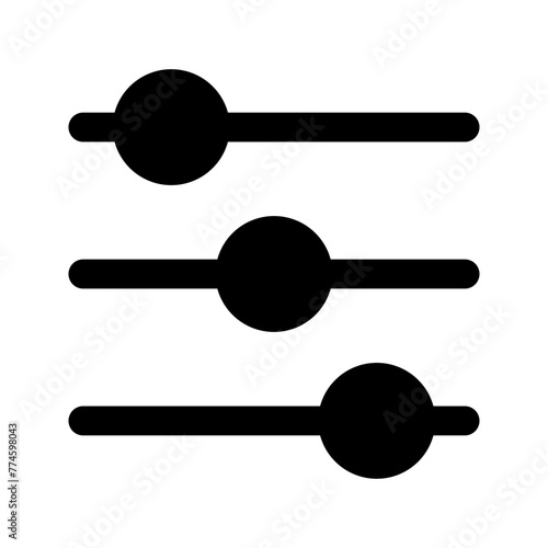 adjustment glyph icon