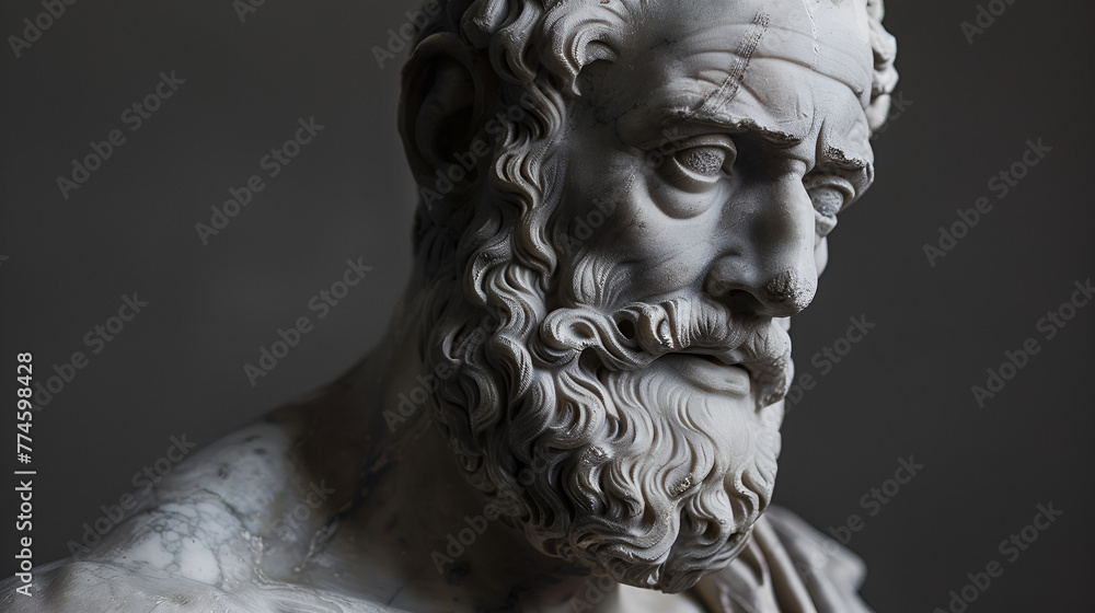 Greek Sculpture Greek Philosopher Sculpture Ancient Greek Sculpture Aspect 16:9