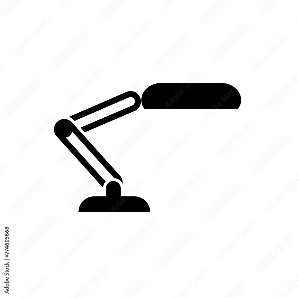 Desk lamp icon Desk lamp icon