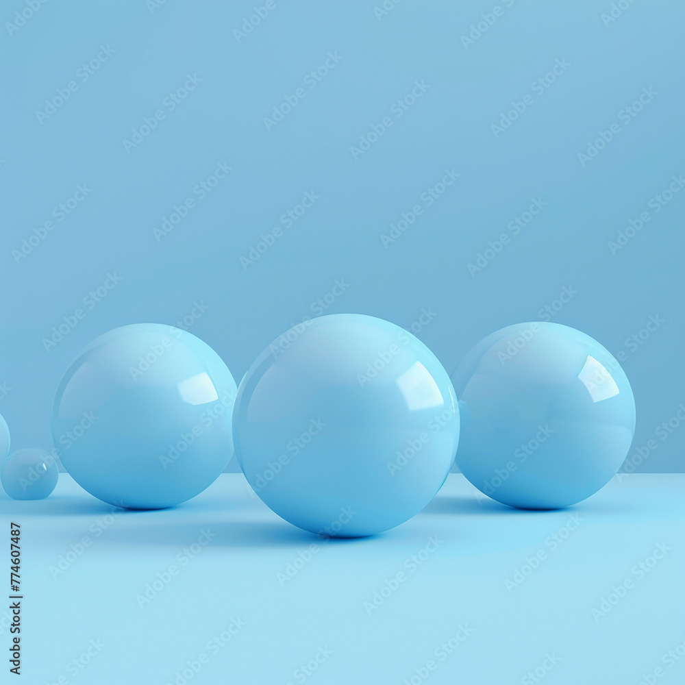 3d rendered photos of blue plain background made with generative AI 3d rendered photos of blue plain background made with generative AI