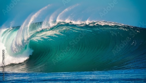 Sea water ocean wave background © SANTANU PATRA