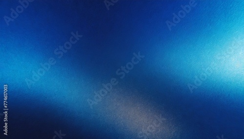 Eternal Night: Indigo Navy Blue Abstract Background with Bright Glow