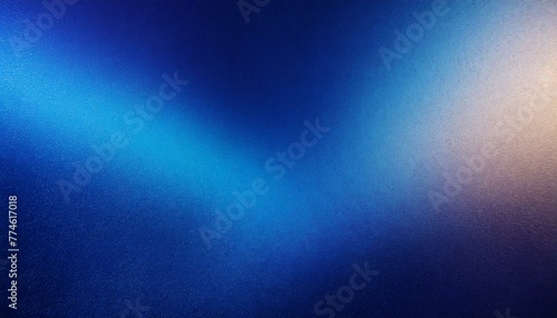 Azure Glow: Color Gradient Rough Abstract Background with Bright Light