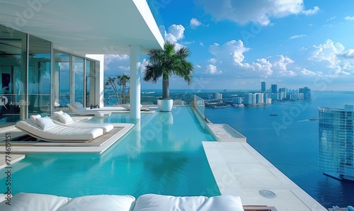 A modern penthouse