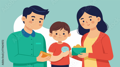 A drawing of a firstborn child handing over their allowance or earnings to their parents representing the burden of financial responsibilities