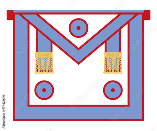 Le Droit Humain UK - Master Mason - 3 Degree - Apron.indd