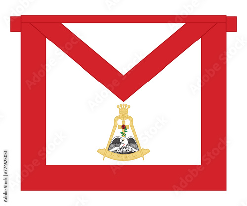Scottish Rite Knight of the Rose Croix 18 Degree Apron.indd