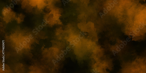 Abstract background with Scary brown and black horror background. Textured Smoke. Old vintage retro brown background texture. Abstract Watercolor brown grunge background painting. vector illustration.