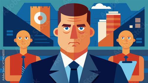 A closeup of a production managers face a look of determination and focus evident as he discusses budget allocation with senior exeives to fund