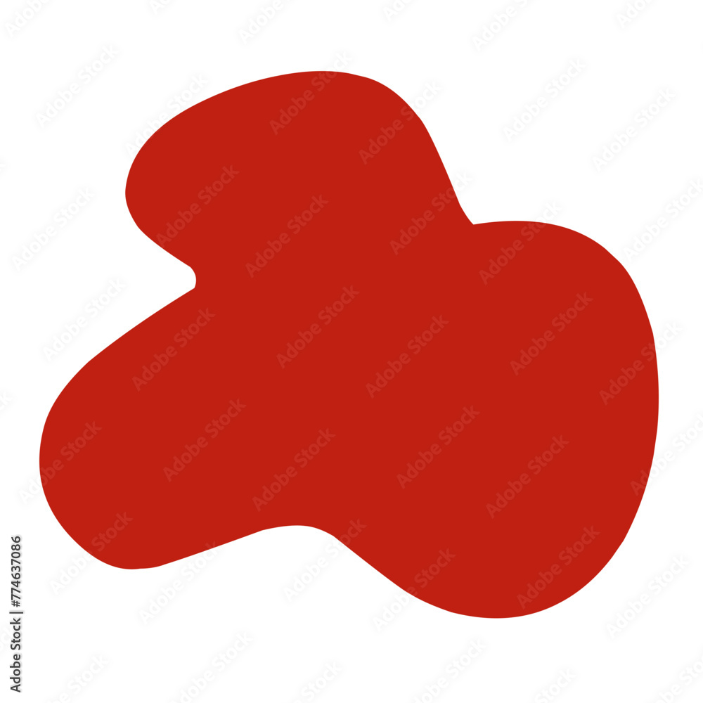 red lumpy liquid red lumpy liquid