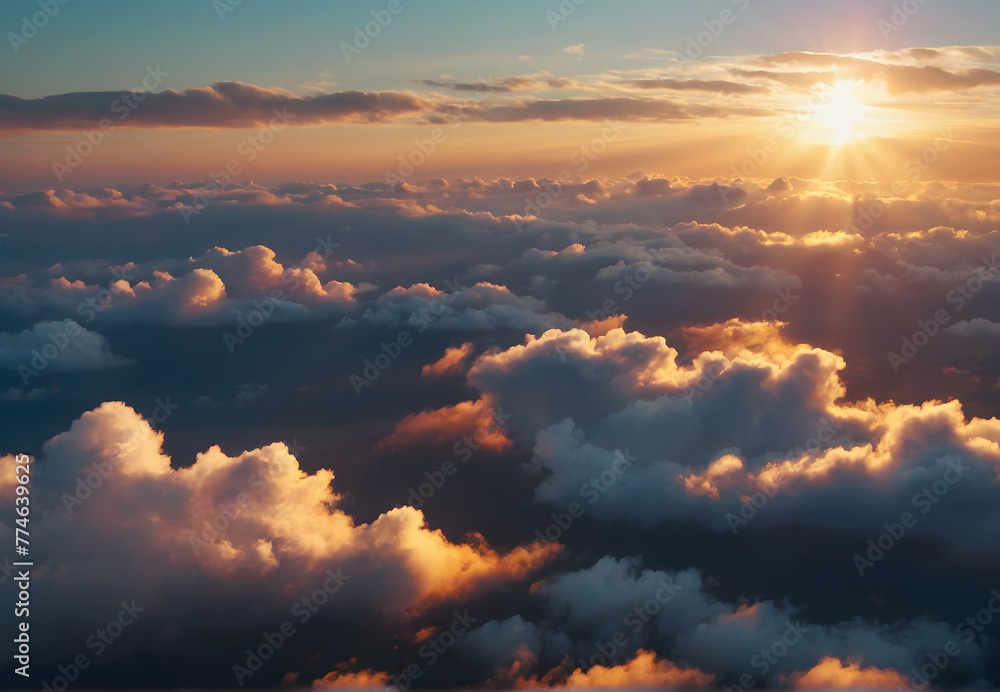 sunset in the clouds sunset in the clouds