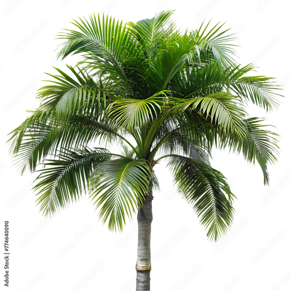 gardening theme wtih palm tree