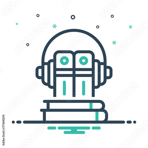 Mix icon for audio book