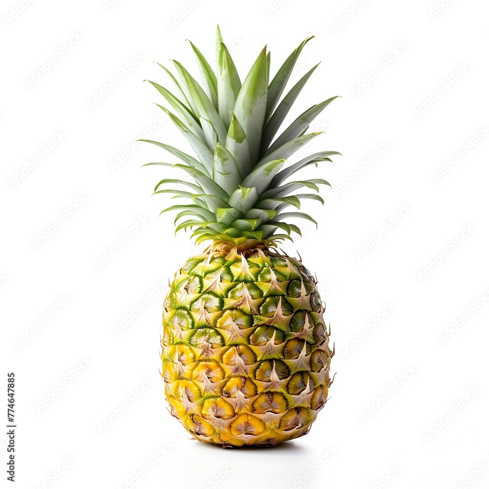 Pineapple isolated on a white background Pineapple isolated on a white background