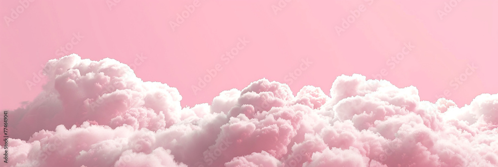 Fototapeta premium Beauty podium for product display with clouds