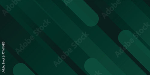 reen abstract background with geometric shapes gradient color for presentation design photo