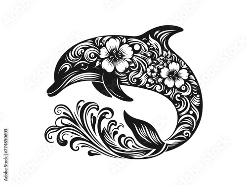 Spirits of the Sea: Ethereal Dolphin Artwork for Nautical Creations