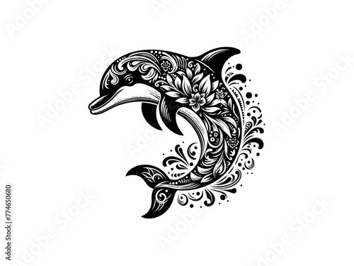 Spirits of the Sea: Ethereal Dolphin Artwork for Nautical Creations