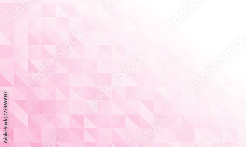 Abstract pink triangle shapes background