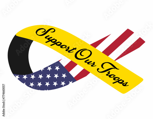 lets support our troops united states of america