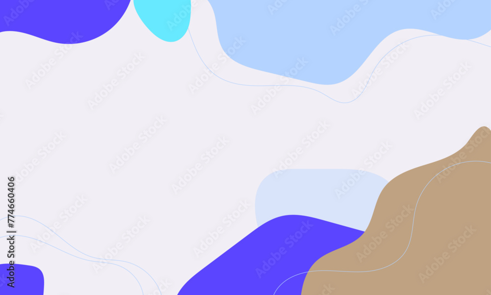 Hand drawn flat design abstract doodle background Hand drawn flat design abstract doodle background