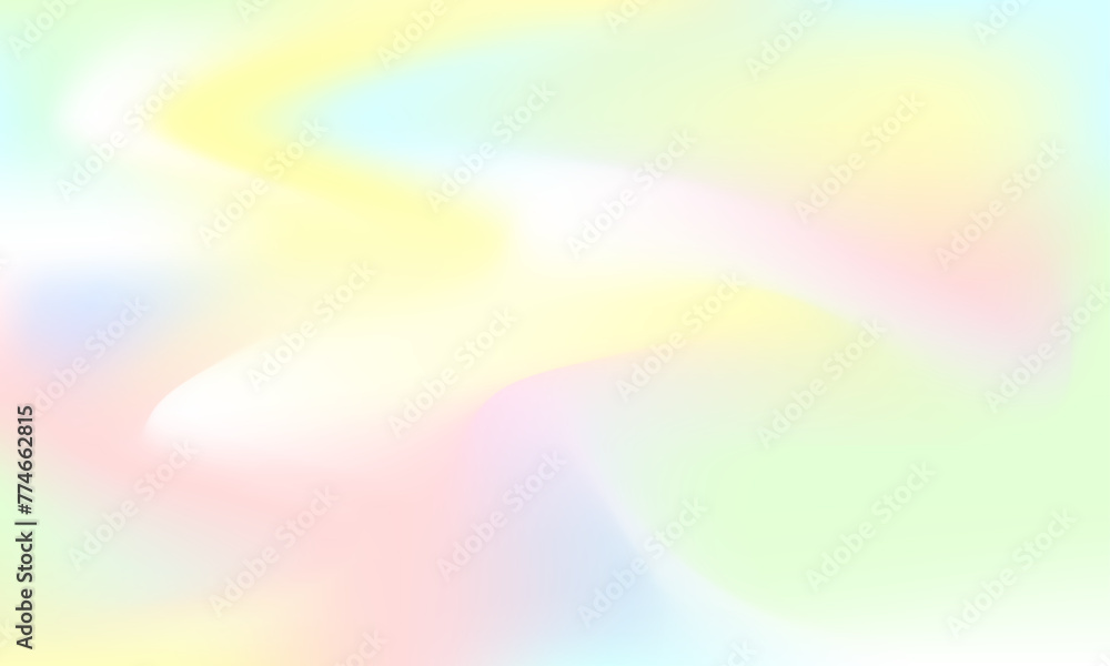 Abstract vivid holographic texture blurred background