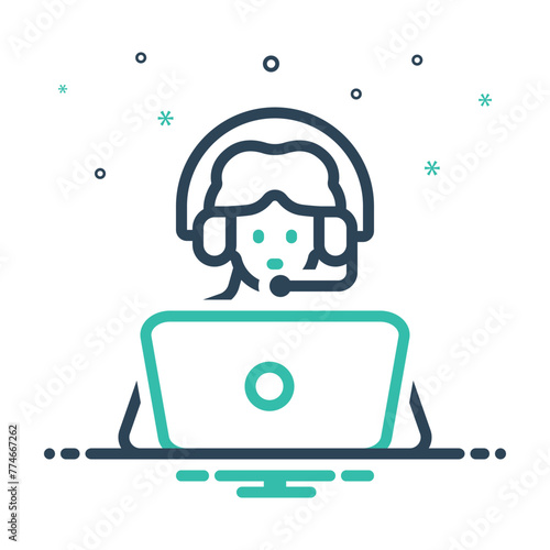 Mix icon for support
