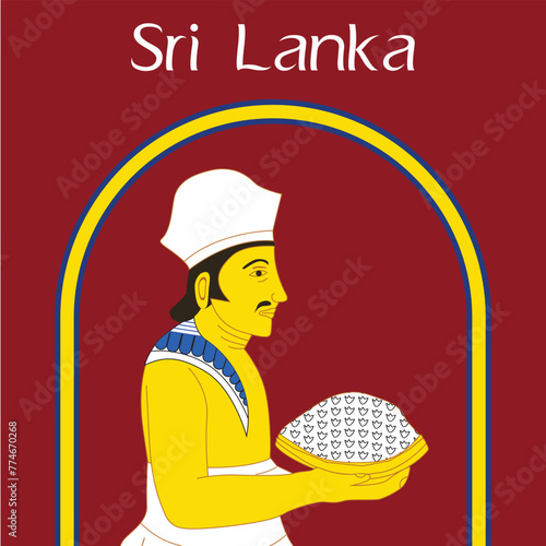 Sri Lanka Art. Sri Lanka Traditional Art. Design. Sri Lanka.