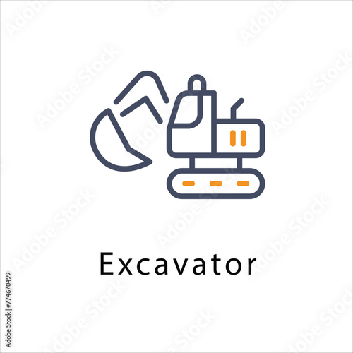 Excavator icon