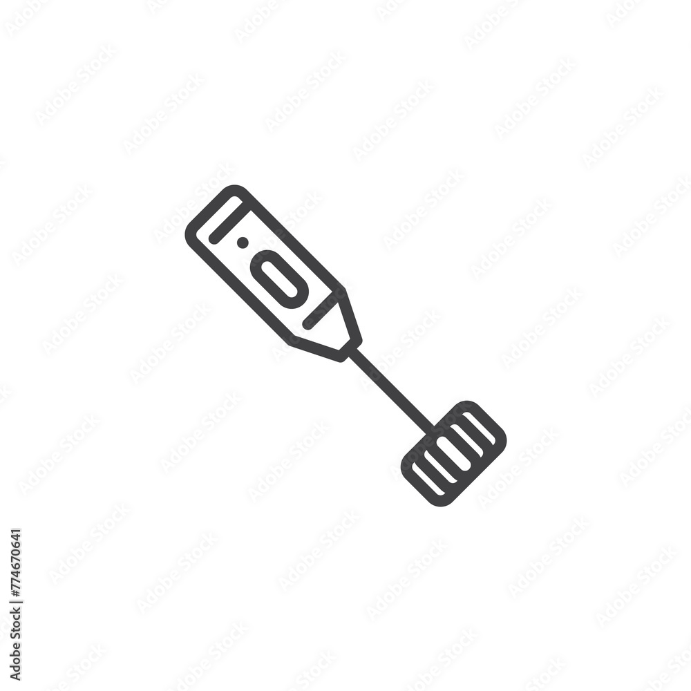 Milk Frother line icon Milk Frother line icon