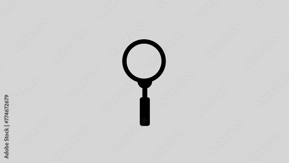 megnify glass icon illustration file megnify glass icon illustration file